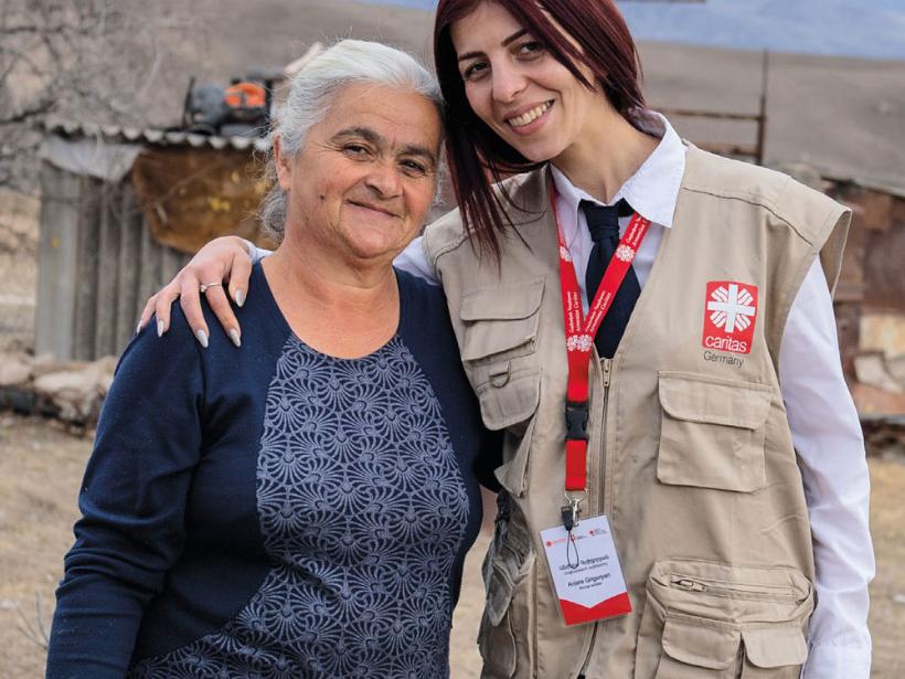 Die Caritas international-Wanderausstellung 'In der Tat gut': vom 10. Juni bis 30. Juli zu Gast in der Bamberger Caritas-Zentrale.
