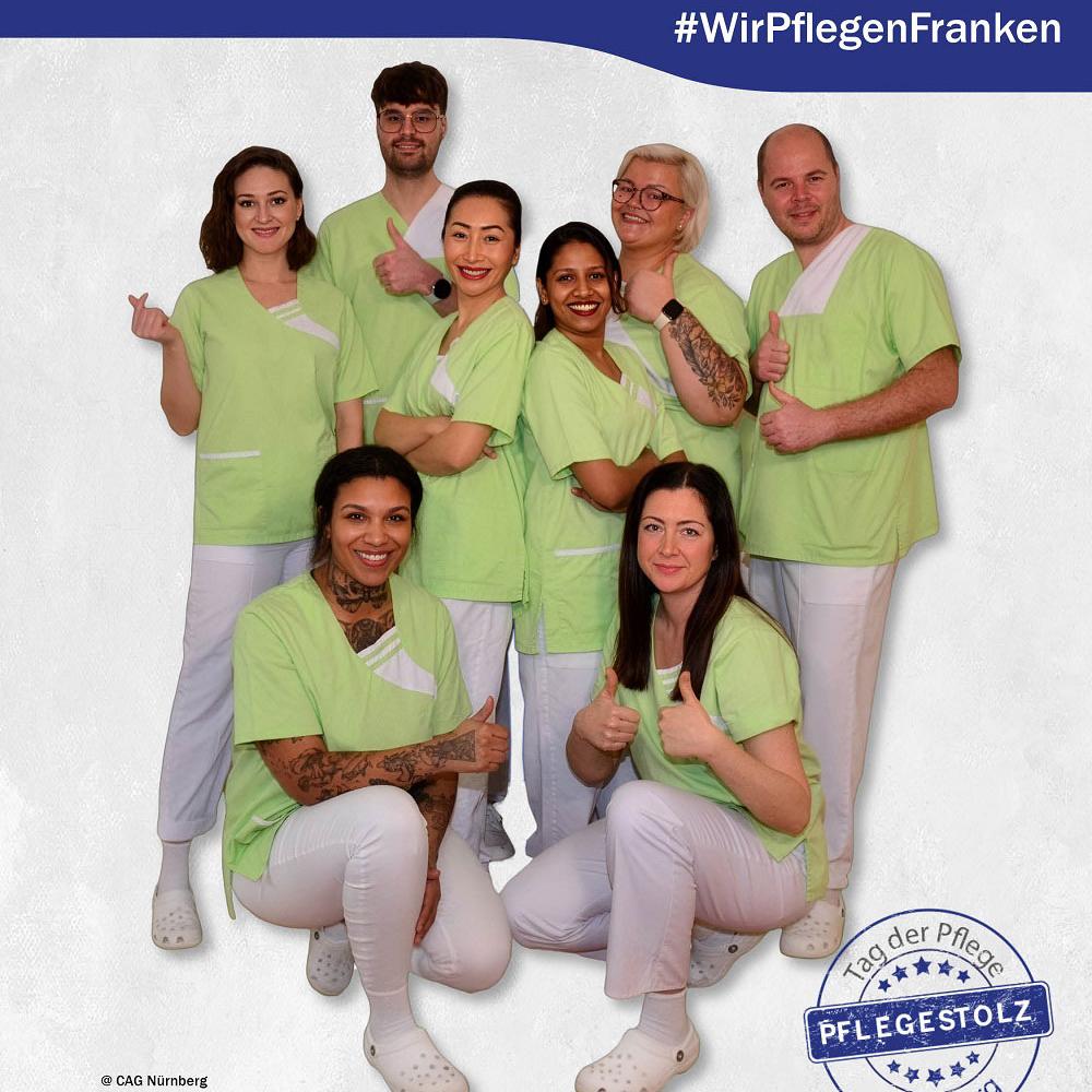 Es ist mal wieder Zeit, die Pflege zu feiern - Der Tag der Pflege. Am 12. Mai in Nürnberg.